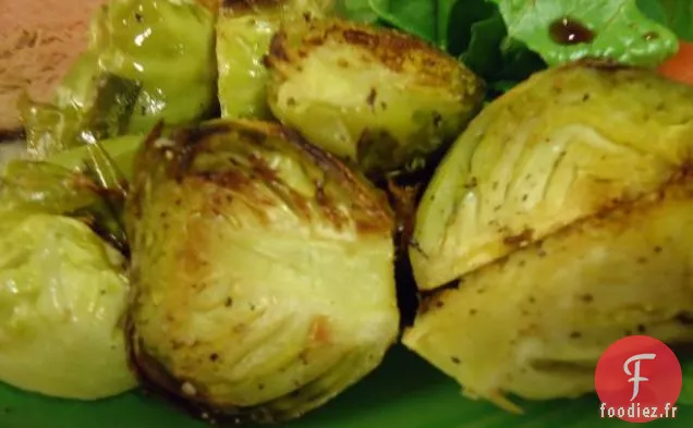 Choux de Bruxelles Aux Pacanes et Patates Douces