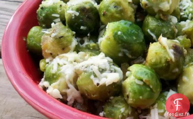 Choux de Bruxelles Parmesan