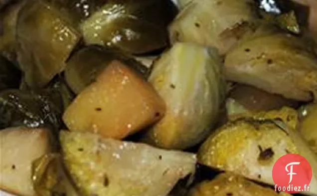 Choux de Bruxelles aux Pommes