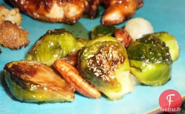 Choux De Bruxelles Caramélisés Aux Pacanes
