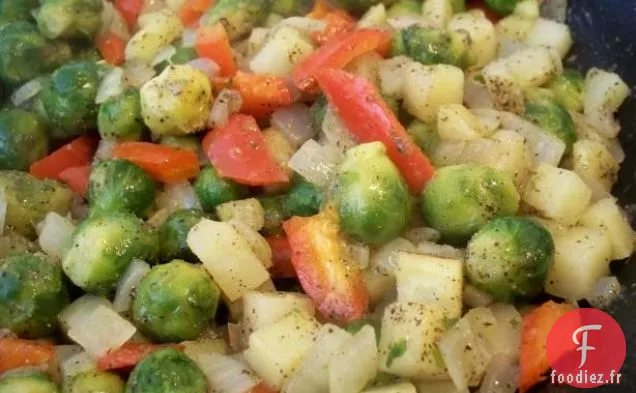 Pommes de Terre Choux de Bruxelles