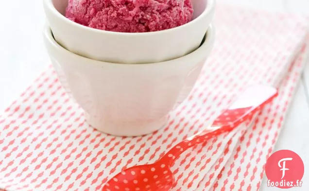 Glace à la Betterave Rôtie