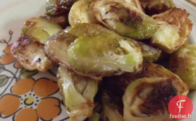 Choux de Bruxelles Rôtis au Citron-Dijon