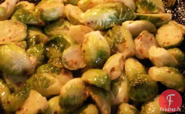 Choux de Bruxelles Dijon à l'Érable