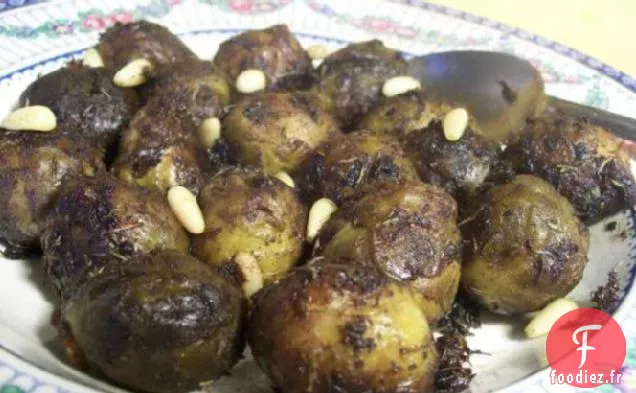 Choux De Bruxelles Rôtis Aux Pignons De Pin