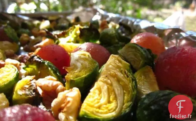 Carottes aux Agrumes et Choux de Bruxelles