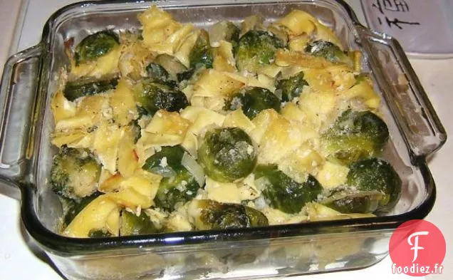 Choux de Bruxelles Rôtis Aux Raisins et aux Noix