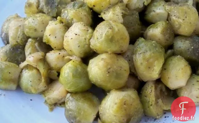 Choux de Bruxelles Glacés au Balsamique