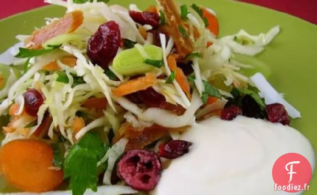 Salade de Chou aux Canneberges