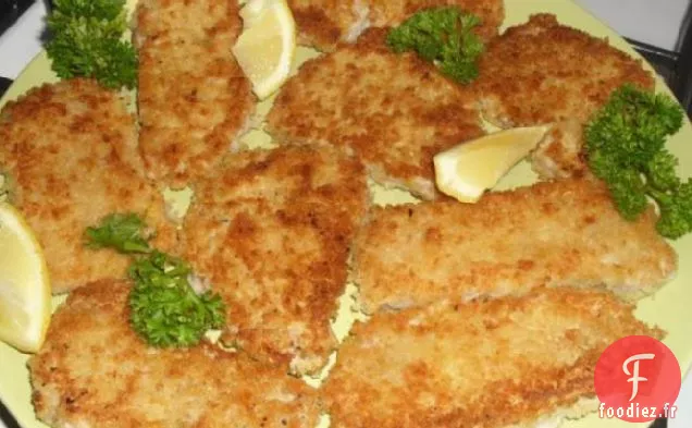 Escalope de Porc Aux Nouilles et Chou Doré