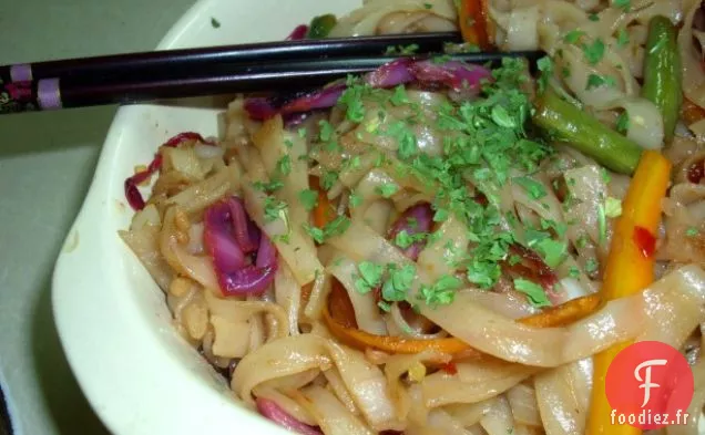 Nouilles Asiatiques Sucrées et Chaudes