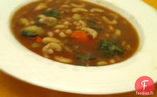 Soupe de Haricots Marine Végétalienne Copieuse