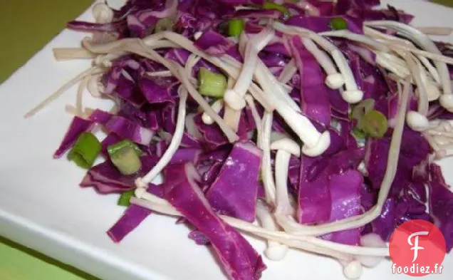 Salade Enoki Marinée
