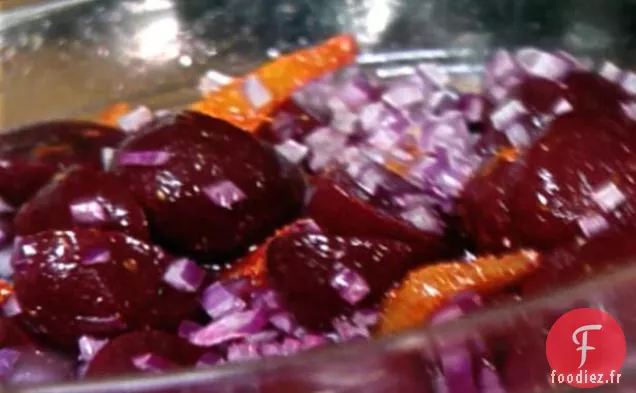 Betteraves à la Vinaigrette à l'Orange