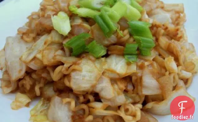Yakisoba de maman (nouilles frites japonaises)
