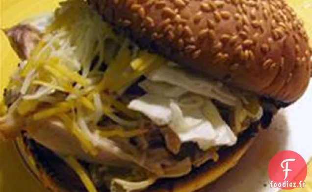 Sandwich à la Dinde Jamaïcaine