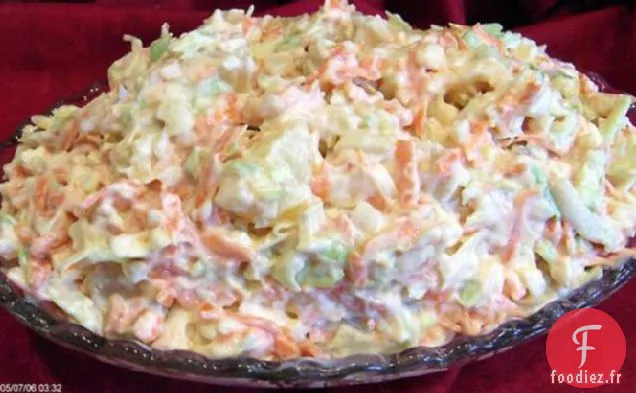 Salade de Chou King Carotte et Ananas