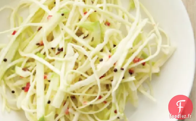 Chou et Salade de Pommes Vertes