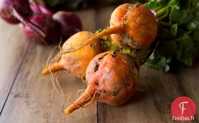 Salade De Betteraves Aux Agrumes Avec Vinaigrette Crémeuse À L'Avocat Et Au Citron Vert