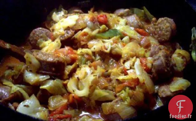 Bratwurst à la Bière et Chou