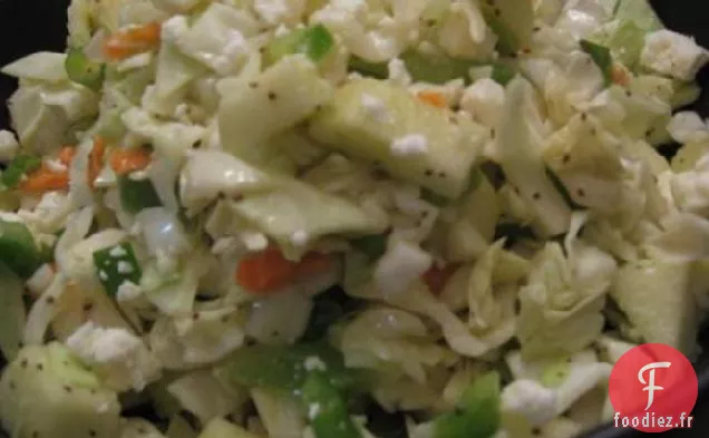 Salade de Chou aux Pommes et à la Feta