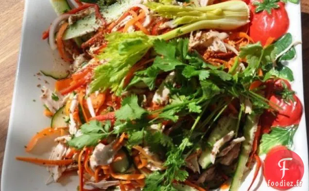 Salade de Poulet Vietnamienne Géniale