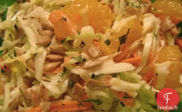 Salade de Chou aux Fruits de Tournesol