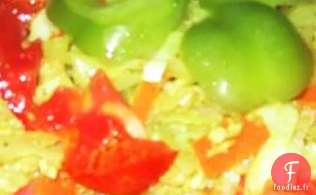 Chou au Curry à la Noix De Coco
