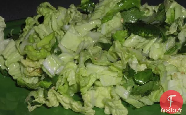 Chou et Salade de Sésame