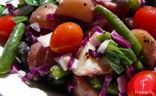 Salade de Pommes de terre Végétariennes pour une foule