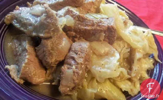 Boeuf et Chou à la Hollandaise (Mijoteuse)