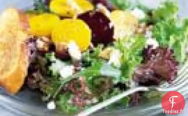 Salade De Betteraves À La Chèvre Et Aux Noix