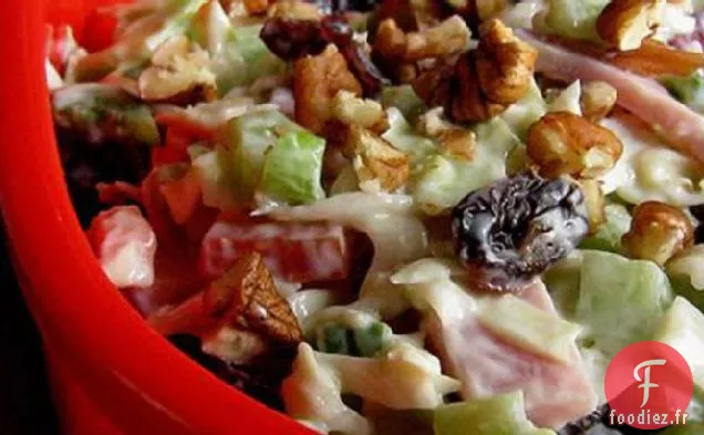 Salade de Salade de Chou au Jambon