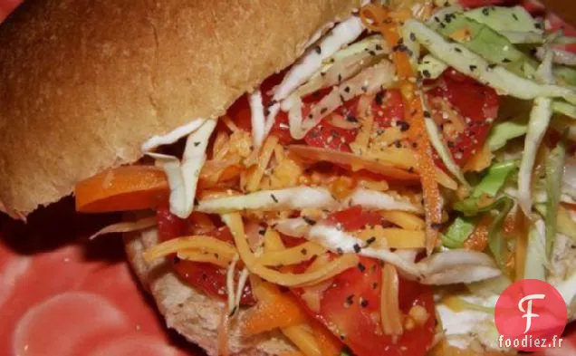 Sandwich Aux Légumes du Jardin
