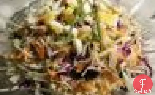 Salade de chou au Bacon Croquante