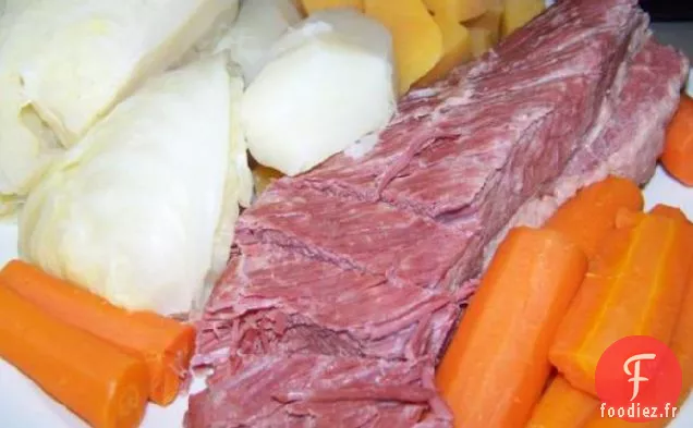 Dîner Bouilli de la Nouvelle-Angleterre