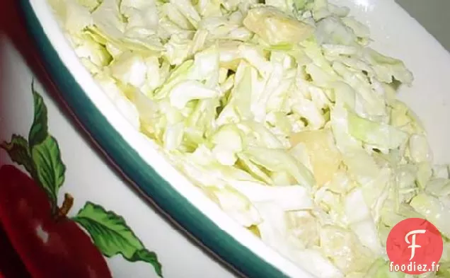 Salade de chou à l'Ananas Lorri