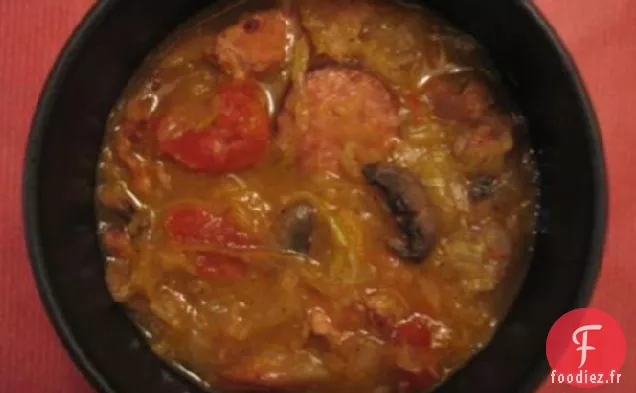 Bigos polonais / Ragoût de chasseur