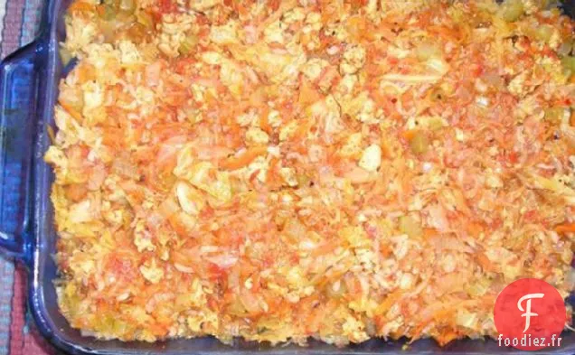 Non-Rouleaux de chou (Casserole)