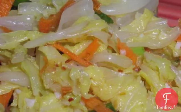 Salade de Kimchi Aka Kimchi Rapide