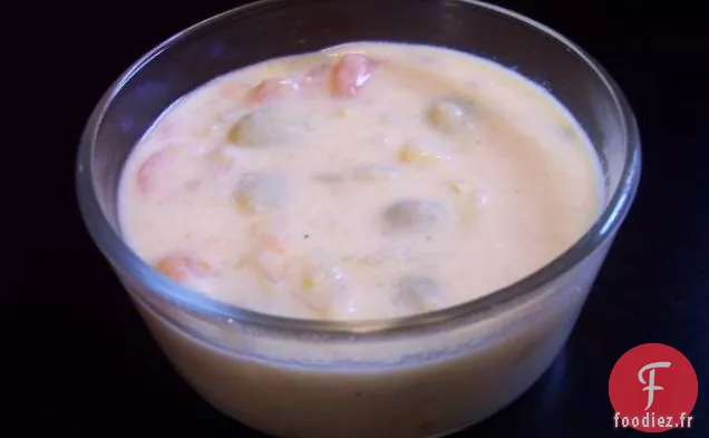 Soupe de Légumes au Fromage