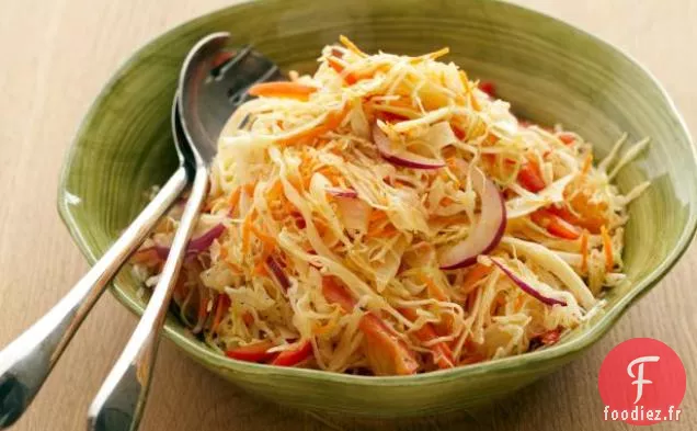 Salade de chou à la Vinaigrette Cumin-Citron Vert