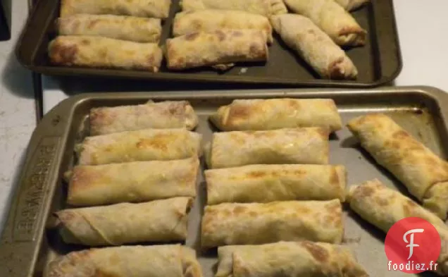 Rouleaux d'Œufs Au Four Non Frits