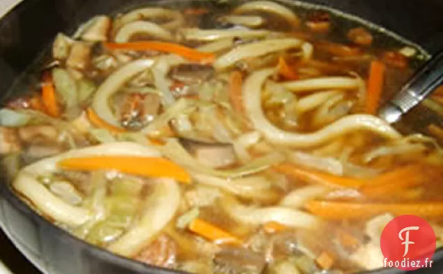 Soupe aux Champignons Asiatique