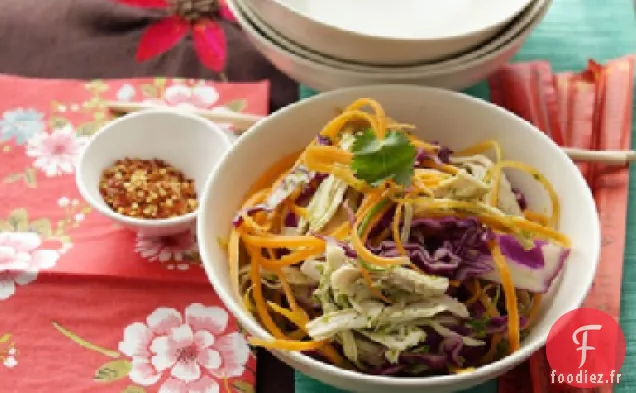 Salade de Poulet Asiatique et Chou