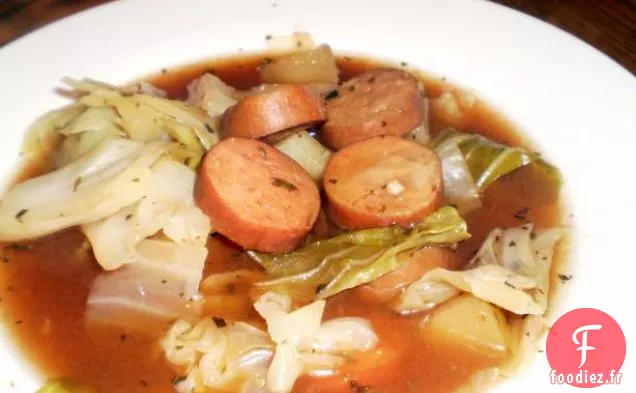 Dîner au Chou à la Mijoteuse
