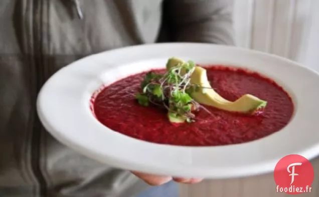 Soupe de Betterave d'Hiver Crémeuse