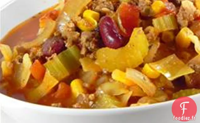 Soupe de Légumes au Chili de Diann