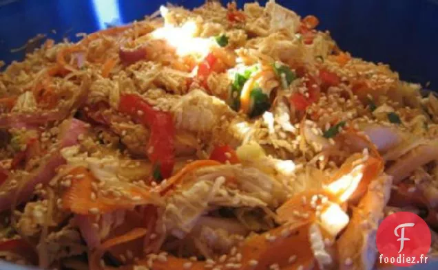 Salade De Poulet Aux Nouilles De Riz