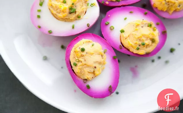 Oeufs Diaboliques Roses